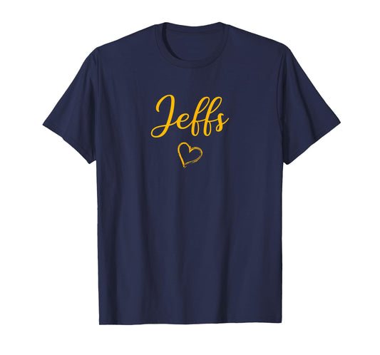 Fairbury Jeffs Above Small Heart T-Shirt
