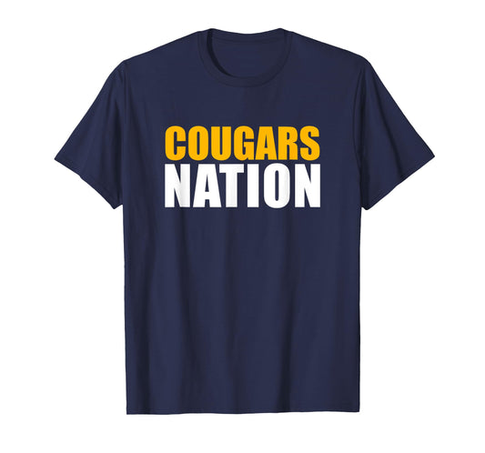 Clovis Cougars Nation HS T-Shirt