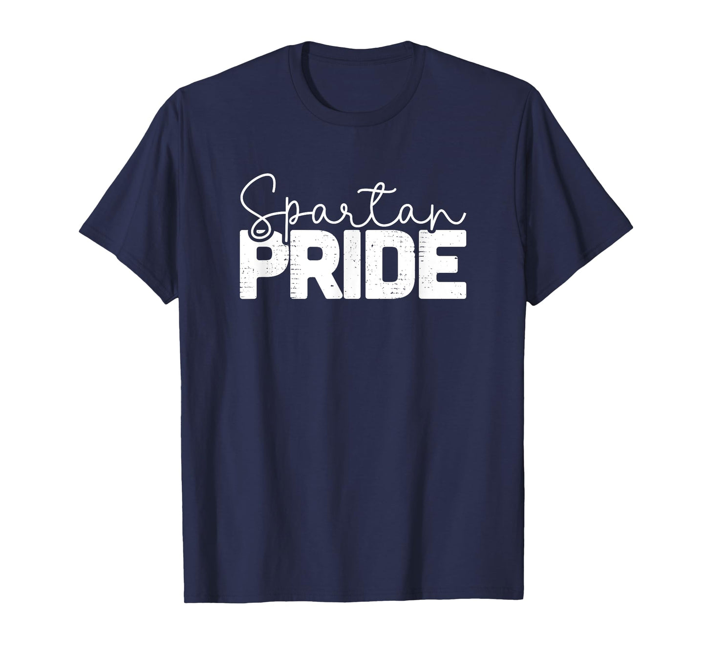 Spartan Pride - Retro Cursive Vintage T-Shirt