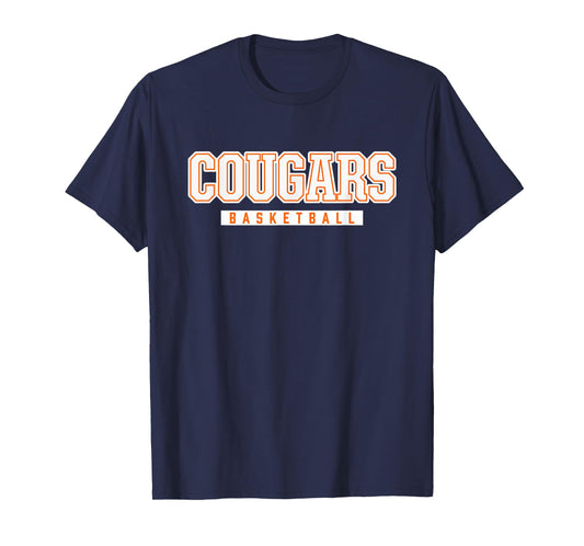 Cougars Basketball Northside High School T-Shirt
