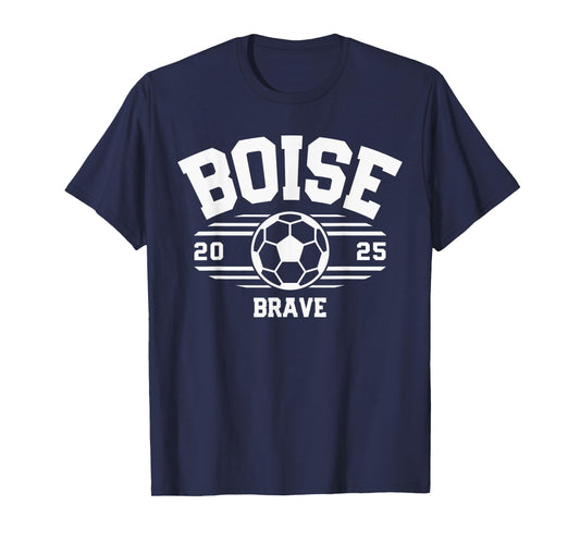 Boise Brave Soccer Ball 2025 T-Shirt