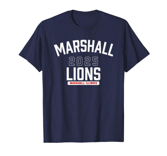 Marshall Lions Marshall, Illinois 2025 T-Shirt