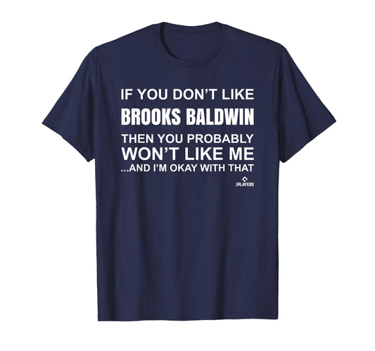 Brooks Baldwin Prospect Baseball Fan Gear T-Shirt