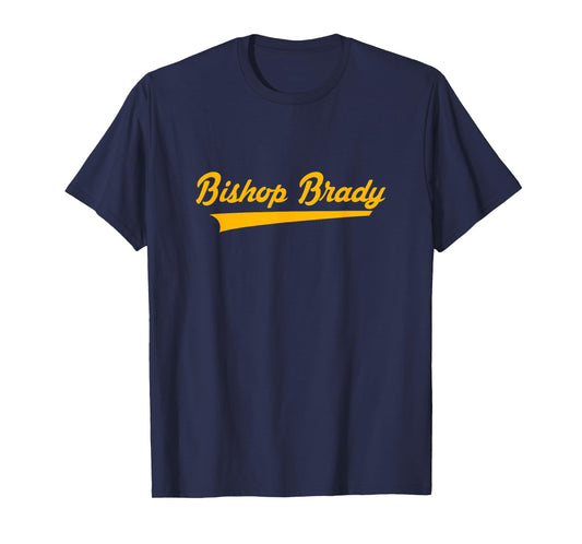 Bishop Brady High School Vintage Swoosh T-Shirt