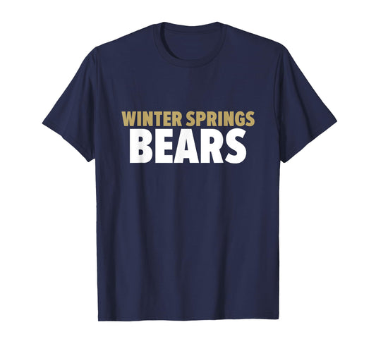 Winter Springs Bears Bold T-Shirt