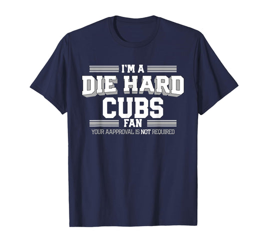 Brenham Cubs Official High School Gear Cubs Brenham Die Hard Fan HS T-Shirt