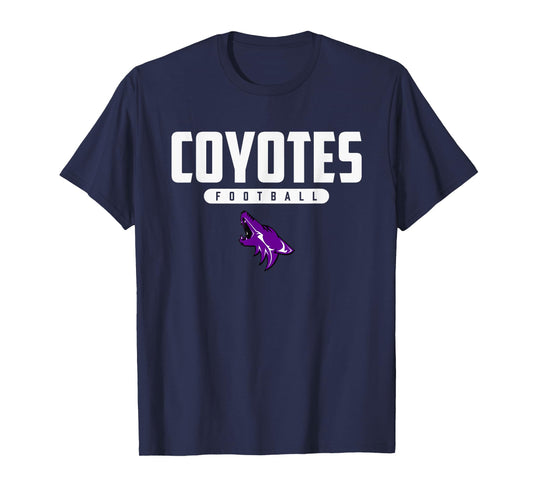 Anna Coyotes Logo Football HS T-Shirt