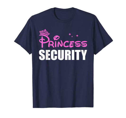 Princess Security Halloween Costume, Cute Princess Girls T-Shirt