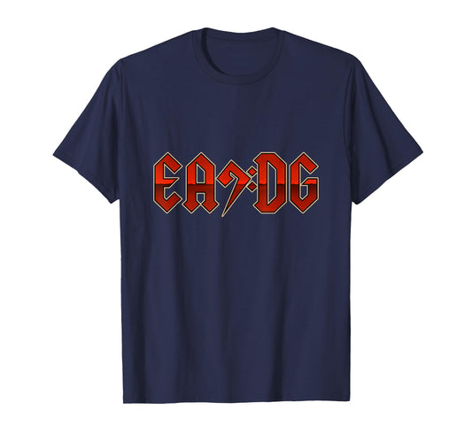 Bass Guitar EADG Bass Clef for Bassist T-Shirt