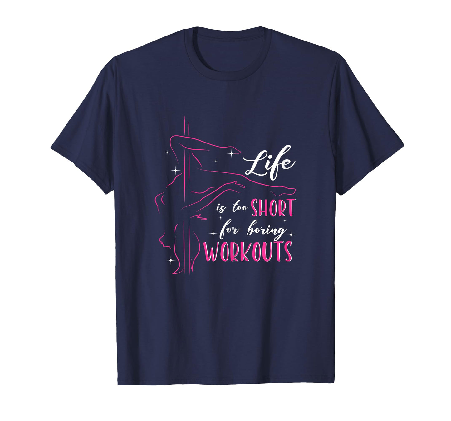 Pole Dance Shirt Fitness Workout Pole Dancing T-Shirt