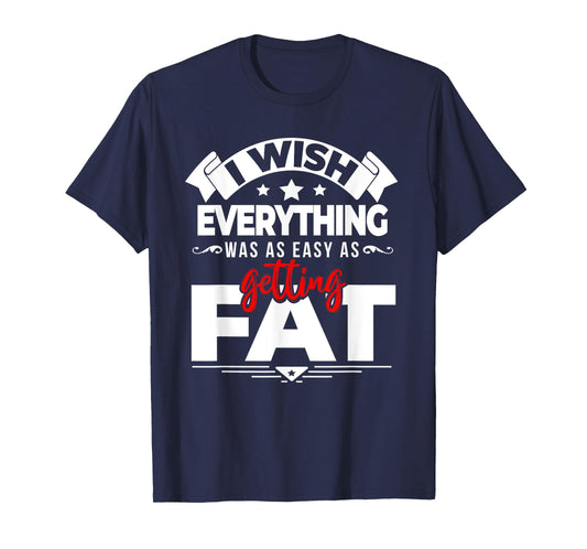 Fat Guy - Mens Workout Shirts Funny - Fitness T-Shirt T-Shirt