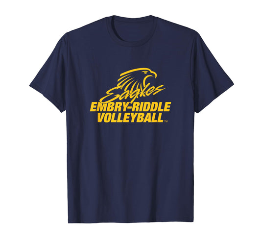 Embry-Riddle Aeronautical Eagles Volleyball Sports Fan T-Shirt