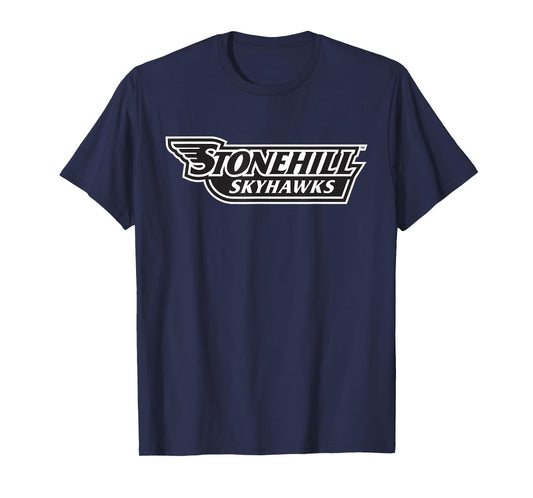 Stonehill College Skyhawks Text Logo T-Shirt