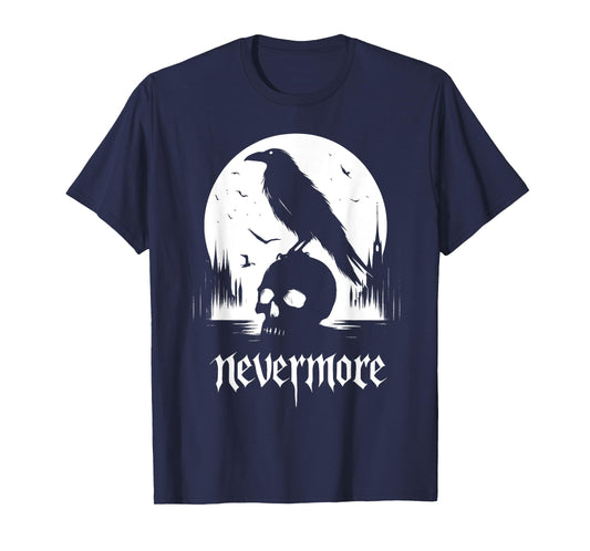 Edgar Allan Poe The Raven Nevermore T-Shirt