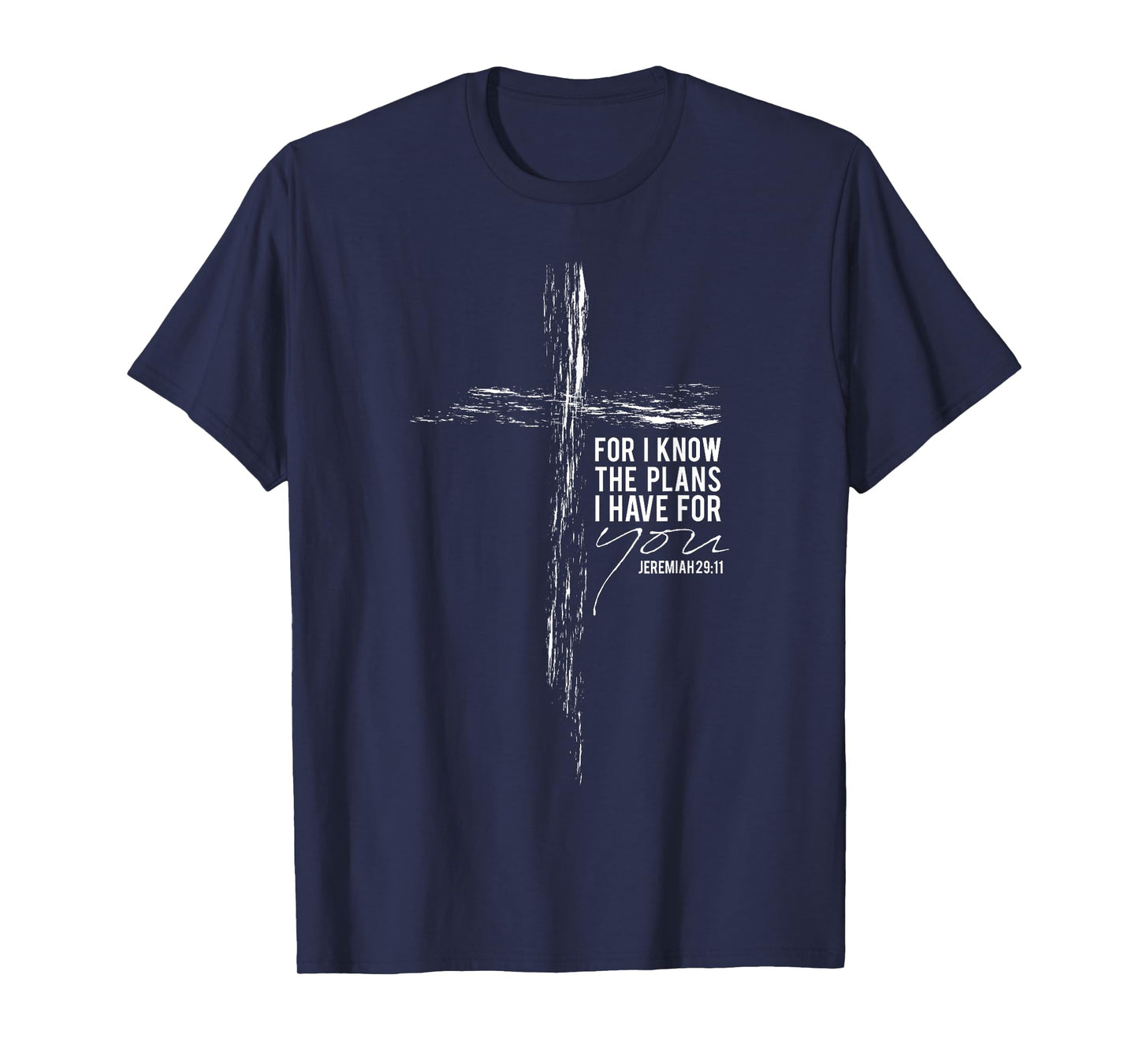 Jeremiah 29:11 Christian Cross Gifts Men Women Wife Husband T-Shirt