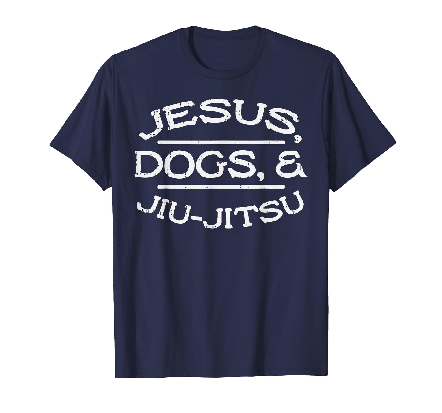 Jesus Dogs Jiu Jitsu BJJ Sports Brazilian Martial Arts Gift T-Shirt