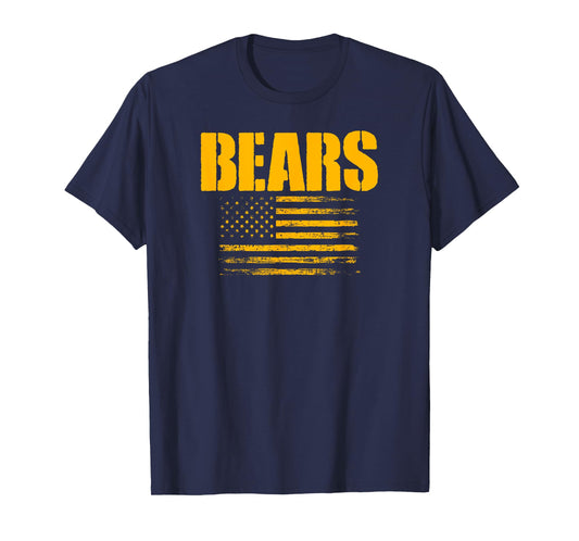 Ava Bears USA Flag Pride T-Shirt