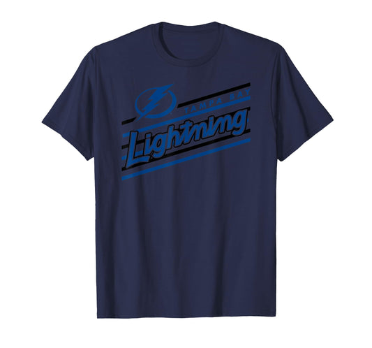 Tampa Bay Lightning Retro Performer White T-Shirt