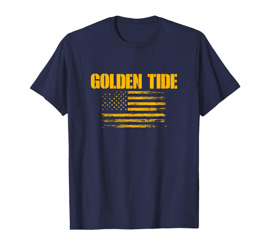 Peabody Golden Tide USA Flag Pride T-Shirt