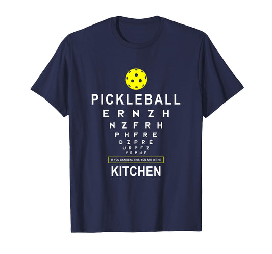 Funny Pickleball Shirt If You Can Read This Kitchen Joke T-Shirt