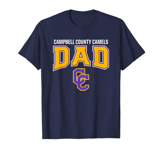Campbell County Camels Logo Dad HS T-Shirt