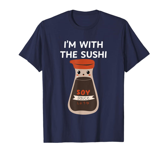 Easy Funny Group Costume - Soy Sauce Condiment Costume T-Shirt