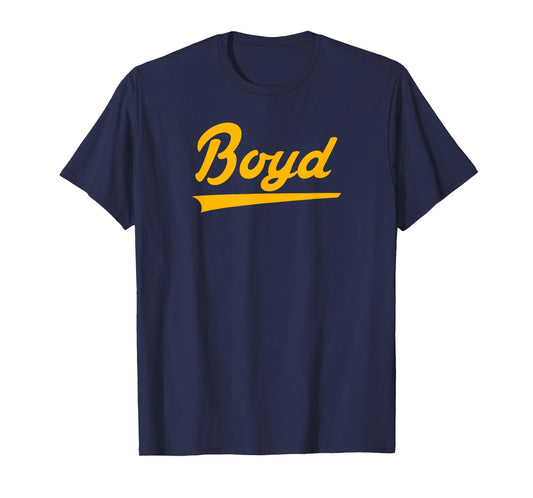 Boyd High School Vintage Swoosh T-Shirt