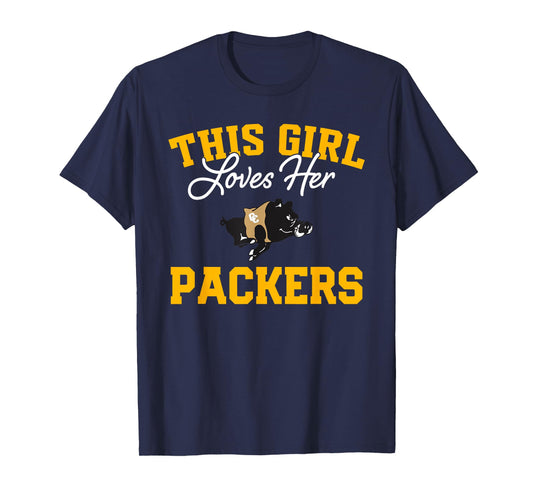Colquitt County Packers Logo This Girl Loves Her HS T-Shirt