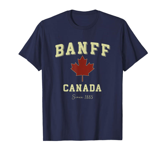 Banff Canada 1885 Vintage Graphic T-Shirt