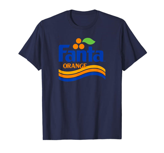 Fanta Orange 1980s Retro Wave Logo T-Shirt