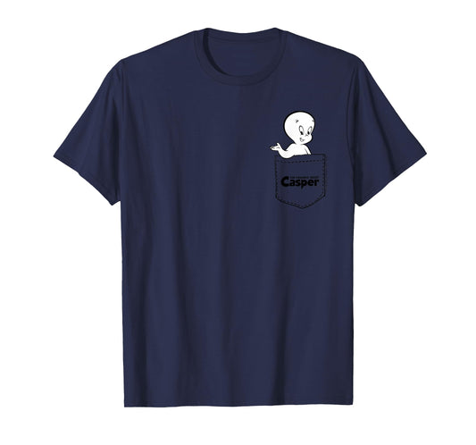 Casper The Friendly Ghost Out Of Pocket T-Shirt
