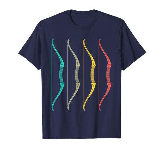 Vintage Archery With Bow Funny Classic Archers Bowman Outfit T-Shirt