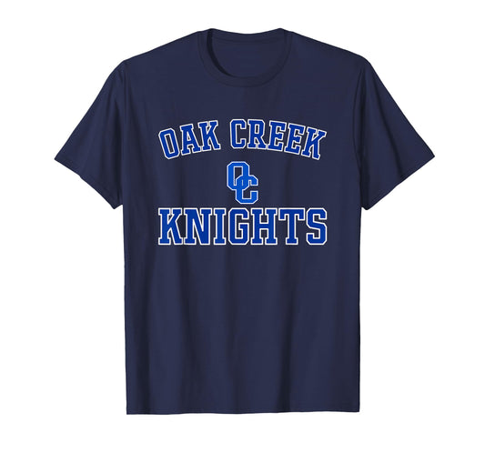 Oak Creek Knights Logo Varsity HS T-Shirt