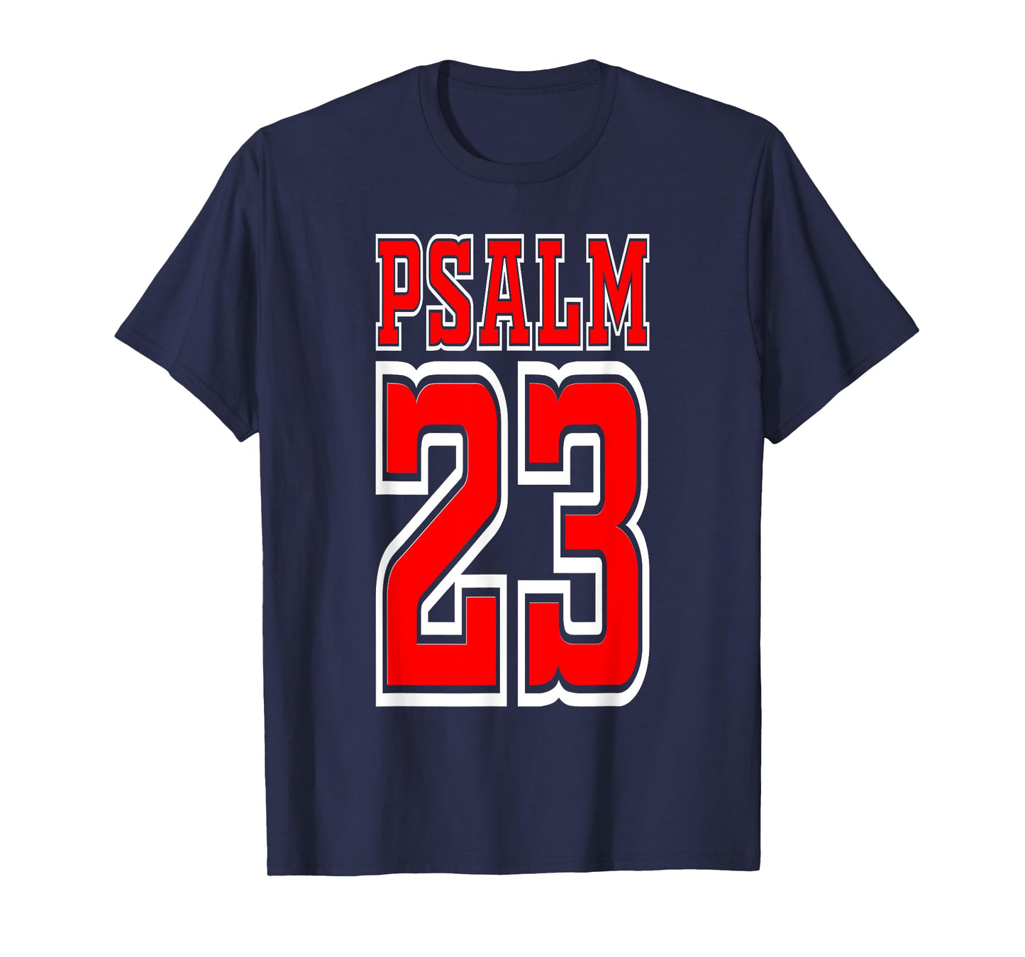 Psalm 23 Jersey Style T-Shirt