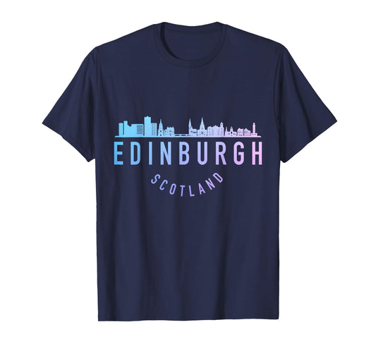 Edinburgh Scotland Skyline Pride Souvenir T-Shirt