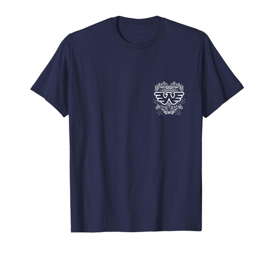Waylon Jennings - Official Merchandise - Ornate Black T-Shirt