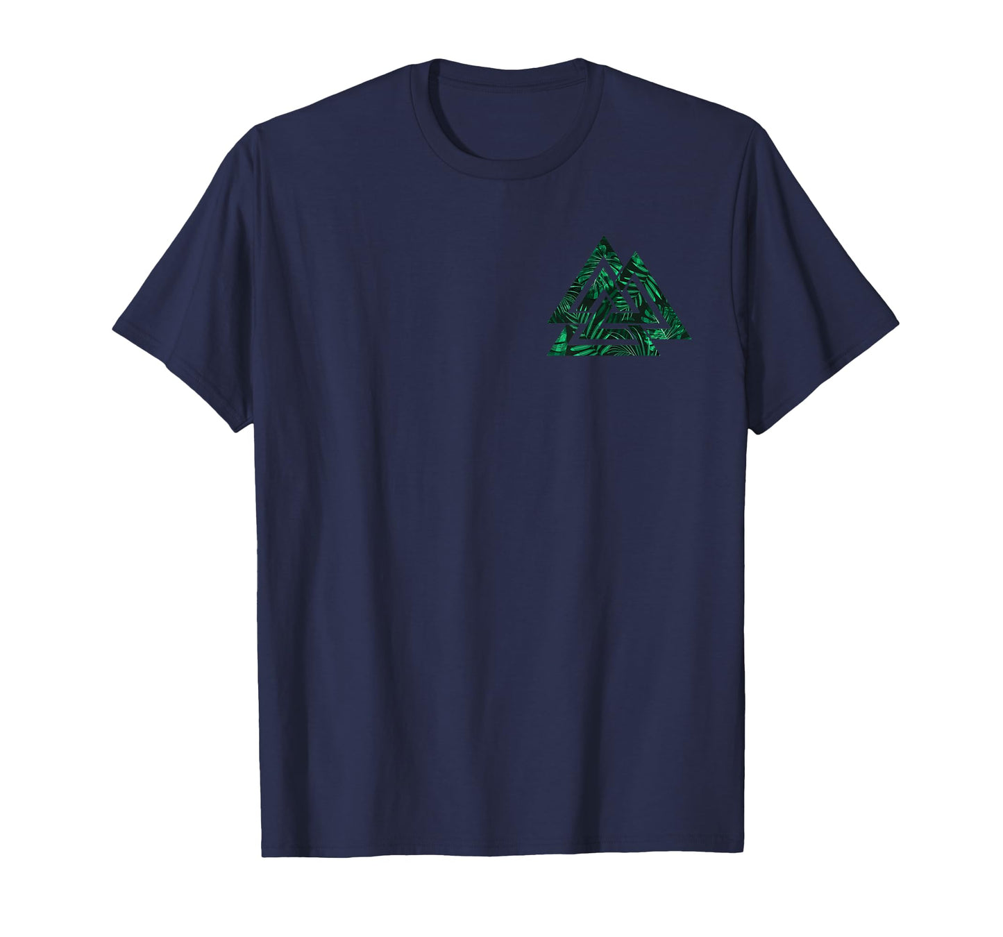 Valhalla Nordic Pagan Viking Warrior Odin Valknut Symbol T-Shirt