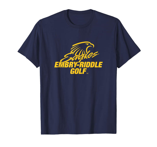 Embry-Riddle Aeronautical Eagles Golf Sports Fan T-Shirt