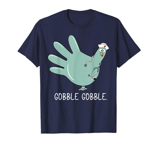Turkey Glove Nurse Thanksgiving T-Shirt