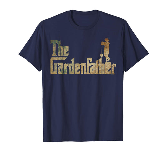 Gardener The Gardenfather Gardening Plant Lover Vintage Mens T-Shirt