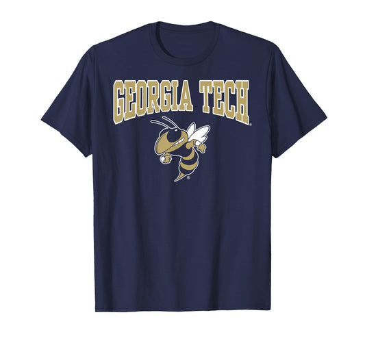 Georgia Tech Yellow Jackets Buzz Navy Officially Licensed T-Shirt