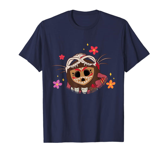 Disney Moana 2 Big Face Kotu Tropical Flowers Costume T-Shirt