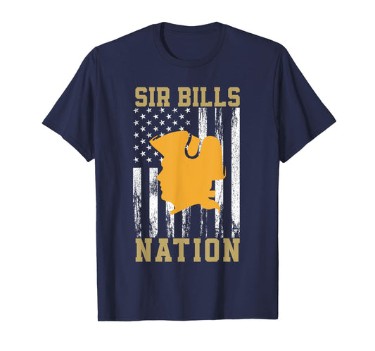 Johnstown Sir Bills Logo Nation HS T-Shirt