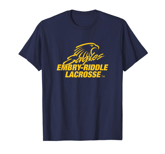 Embry-Riddle Aeronautical Eagles Lacrosse Sports Fan T-Shirt