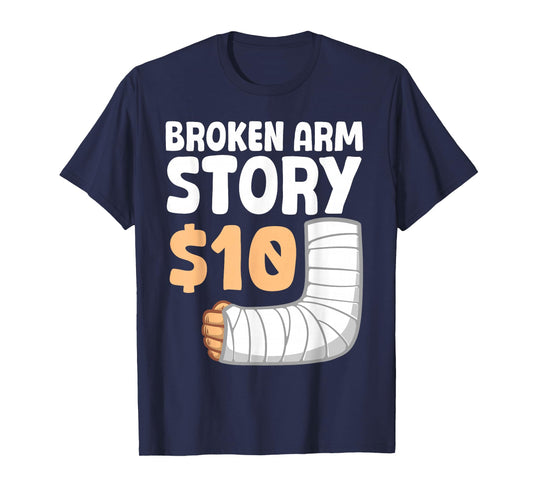 Cool Broken Arm Design For Men Women Kids Elbow Broken Arm T-Shirt
