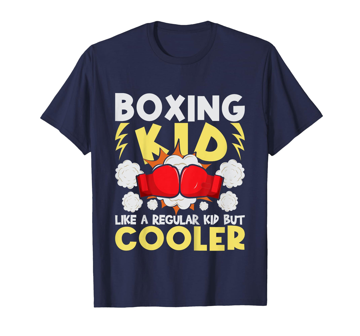 Boxing Kid Like A Regular Kid But Cooler - Boxer Kickboxing T-Shirt