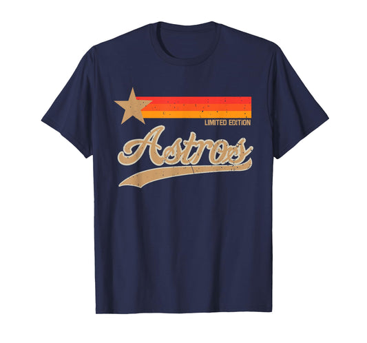 Vintage Astros Retro Style 70s 80s T-Shirt