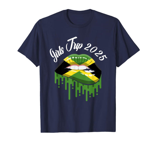 Jamaica Girls Vacation 2025 Group Matching T-Shirt