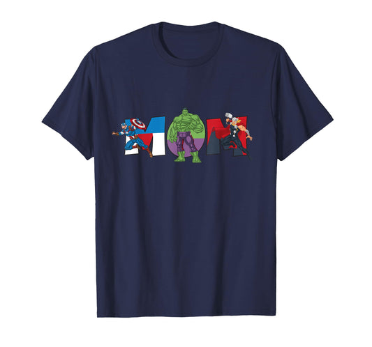 Marvel Avengers Team Mom Mother’s Day Family Trip Birthday T-Shirt