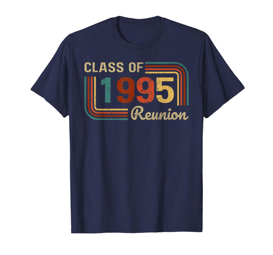 Vintage Class of 1995 30th Reunion Tee Graduation Classmate T-Shirt